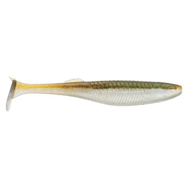 Rapala The Kickman 7,5cm 3'' ASH 4pk Softbait med paddletail 