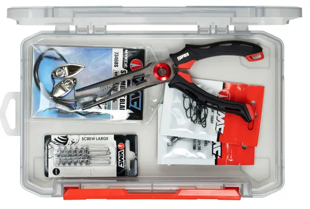 Rapala 276 Open Tackle Tray Gjennomsiktig utstyrsboks i høy kvalitet 