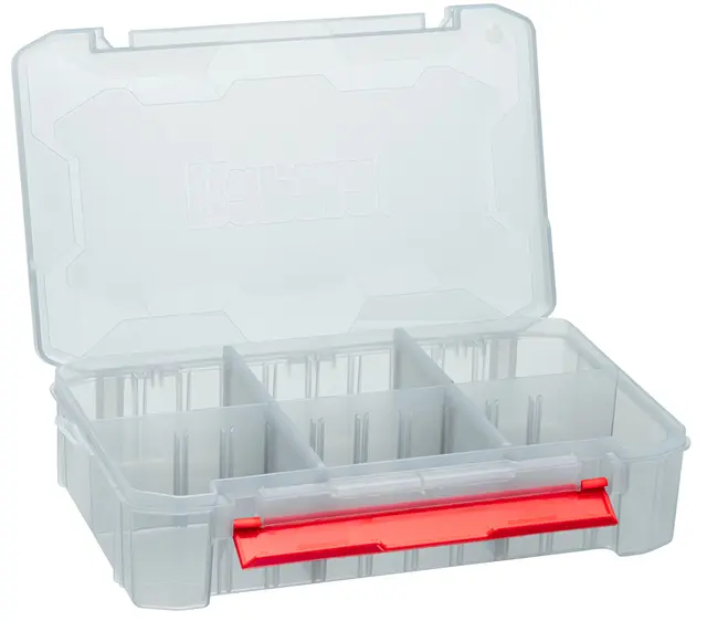 Rapala 356 Tackle Tray Deep Half Boks med dype rom til fiskeutstyr 