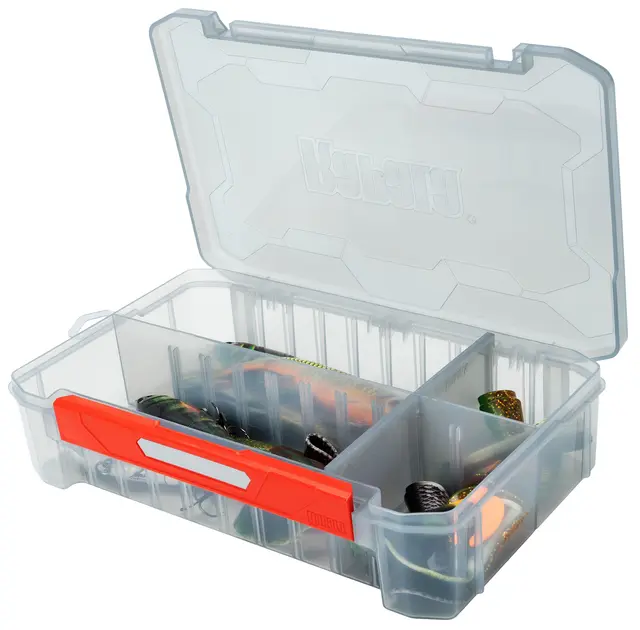 Rapala 356 Tackle Tray Deep Half Boks med dype rom til fiskeutstyr 