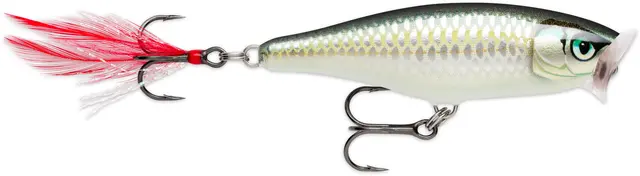 Rapala Skitter Pop BLK 7cm Lettfisket og langtkastende popper 