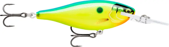 Rapala Shad Rap Elite 7,5cm 12g GDPRT Premium balsawobbler med max kastelengde 