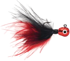 VMC Tungsten Roach Jig Glow M Red 0,9g Glow Metallic Red