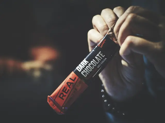 Real On the Go Dark Chocolate 50g Mørk sjokolade med 60% god kakao 