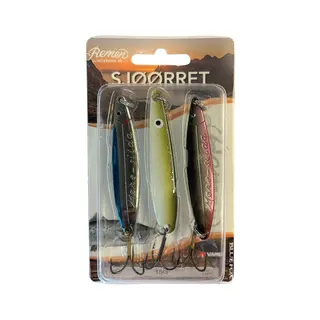 Remen Blue Fox Sj&#248;&#248;rret sluksett 3-pack med sj&#248;&#248;rret favorittsluker