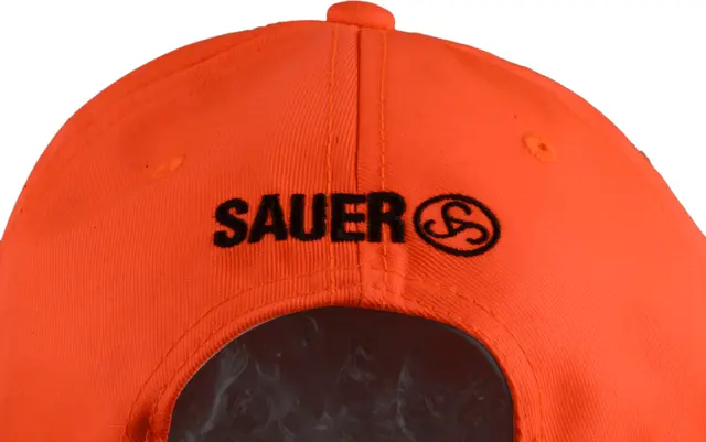 Sauer Cap Orange Sauer caps med logo 