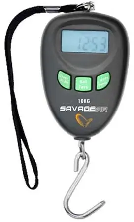 Savage Gear Digi Scale M >10kg Nøyaktig Quartz digital vekt 