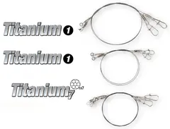 Savage Gear Titanium Jerkbait Trace 22cm Swivel med titan wire