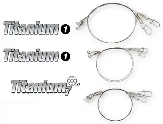 Savage Gear Titanium Jerkbait Trace Swivel med titan wire