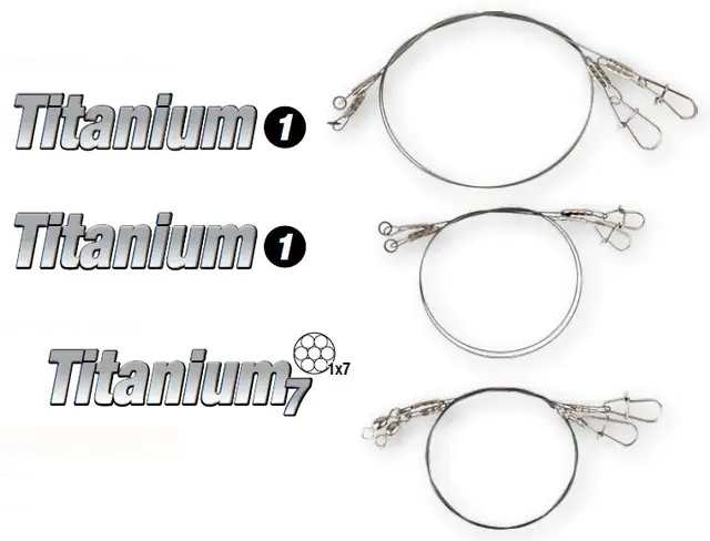 Savage Gear Titanium Jerkbait Trace 22cm Swivel med titan wire 