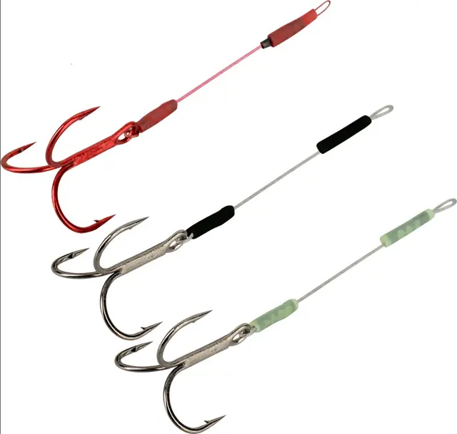 Savage Gear Carbon49 Enkel Stinger 5,5cm 3 stk 