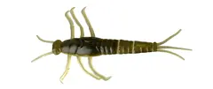 Savage Gear LB 3D PVC Mayfly 5cm Green, 8 stk