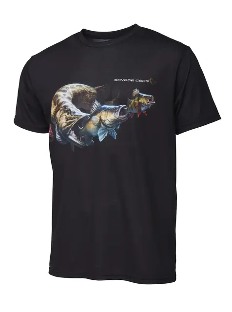 Savage Gear Cannibal T-shirt Black S 
