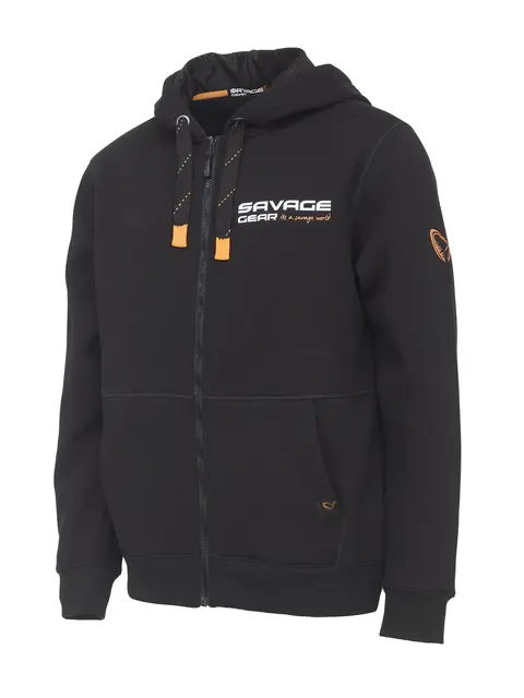 Savage Gear Urban Zip Hoodie S Komfortabel hettegenser 