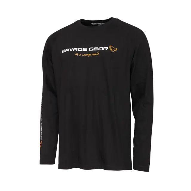 Savage Gear Signature Logo Long Sleeve T S 