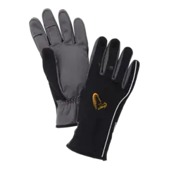 Savage Gear Softshell Winter Glove M Black, Hanske
