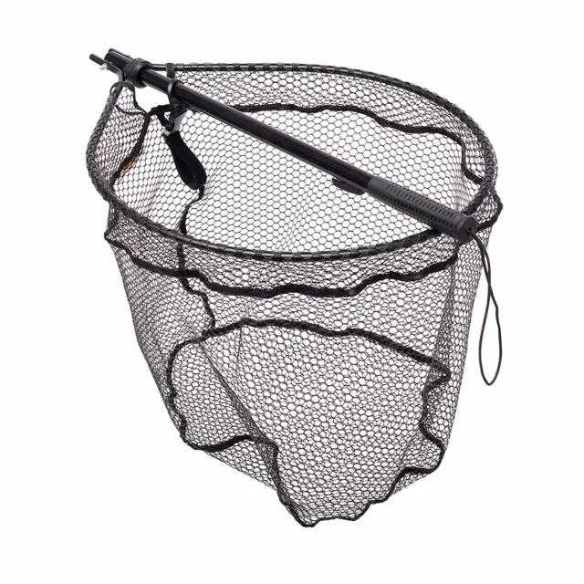 Savage Gear Foldable Net med lås M 52x45x43cm og håndtak på 62cm 