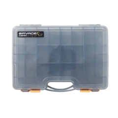 Savage Gear Lurebox 2 Sided Large 29,5x20,5x6,2cm dobbeltsidig slukboks