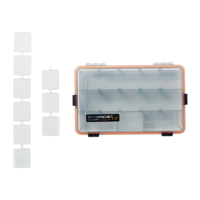 Savage Gear WP Lurebox 4B 27,5x18x5cm vanntett slukboks 