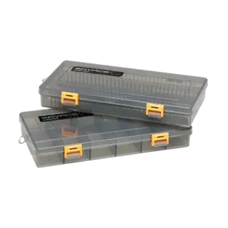 Savage Gear Flat Lure Box Smoke Kit Den perfekte store slukboksen