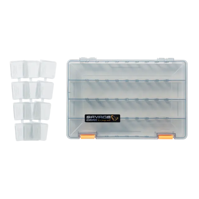 Savage Gear Lurebox 5B 27,5x18x4,5cm med faste rom og romdeler 