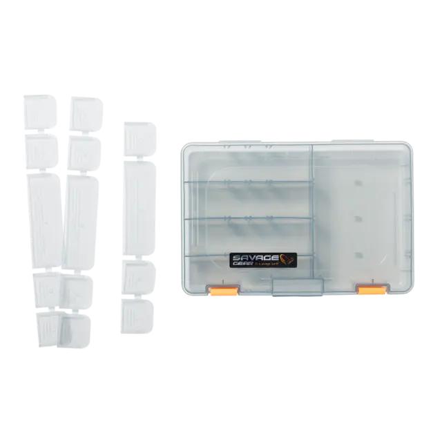 Savage Gear Lurebox 5D 27,5x18x4,5cm med faste rom og romdeler 