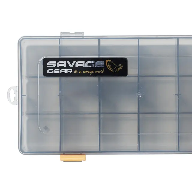 Savage Gear Flat Lure Box Smoke Kit Den perfekte store slukboksen 
