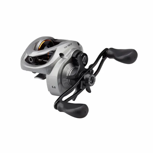 Savage Gear SG6 BC LH 100 6.6:1 Baitcastsnelle med aluminiumsramme 