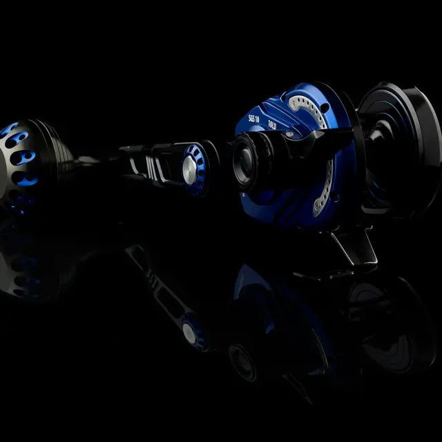 Savage Gear SGS10 Jigging Savage Gear havfiskesnelle- venstresveiv 