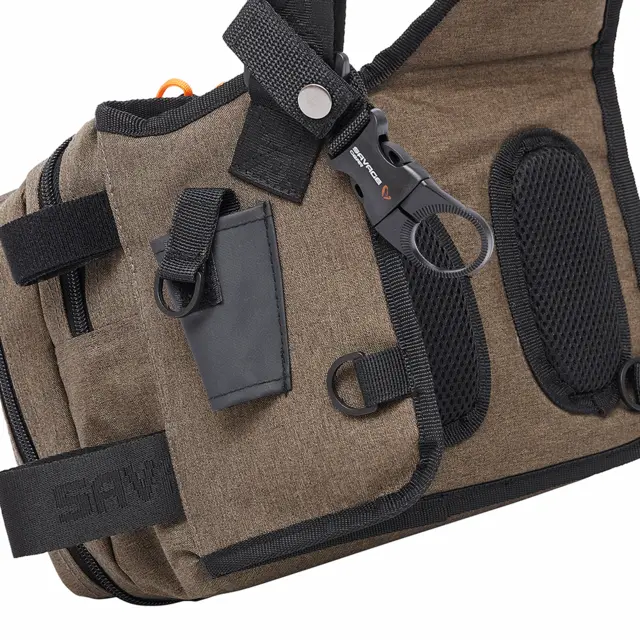 Savage Gear Specialist Sling Bag Slingbag med 1 slukboks og 10 riggposer 