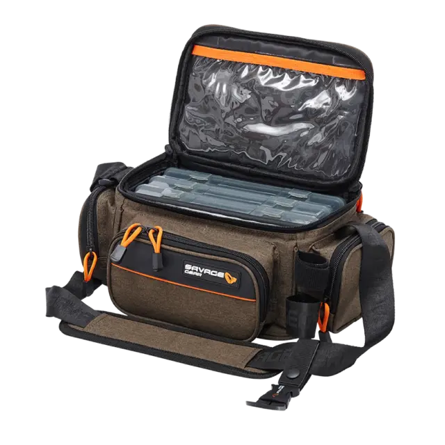 Savage Gear System Box Bag M Fiskeveske for fiskeutstyr 