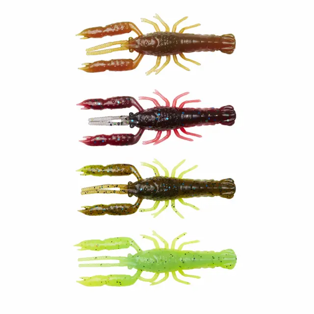Savage Gear 3D Crayfish Kit 6,7cm Mixed Colors 30-pack 