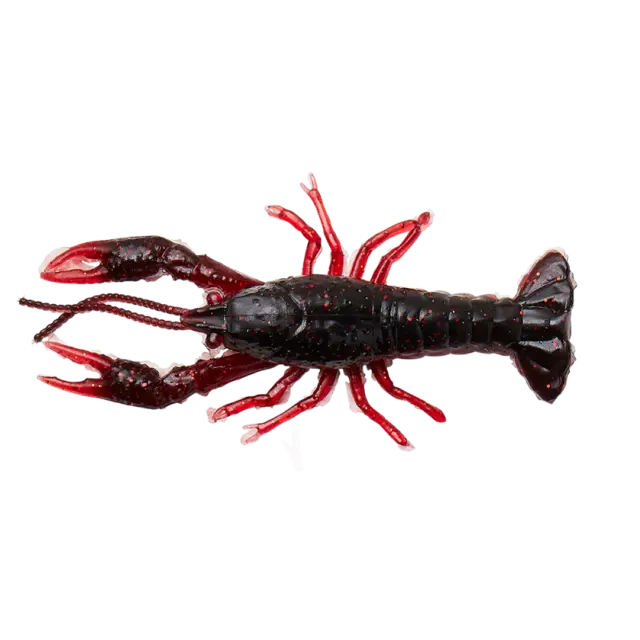Savage Gear Ned Craw 6,5cm 2,5g Floating Black & Red 4-pack 
