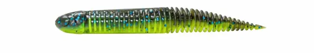 Savage Gear Ned Dragon Tail Slug 7.2cm 3g 5pk Chartreuse Pumpkin 