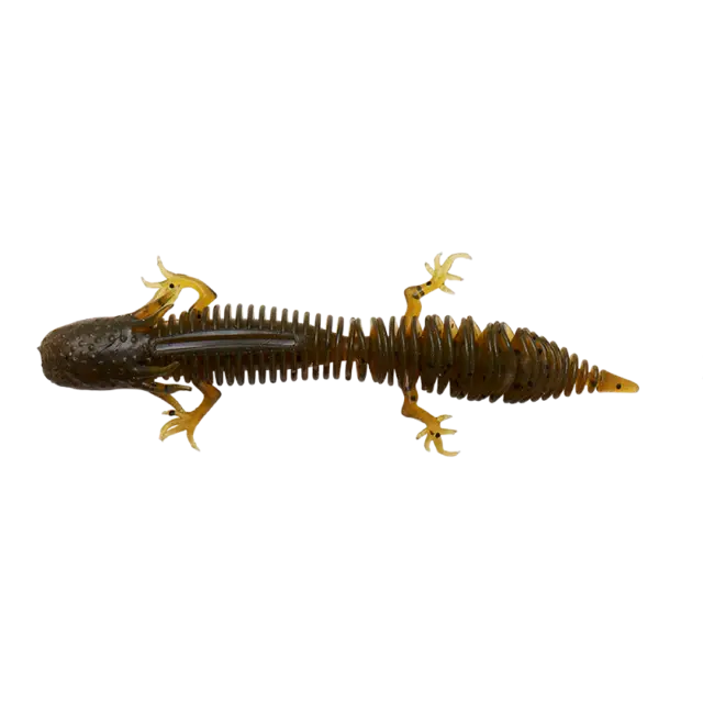 Savage Gear Ned Salamander 7,5cm 3g Green Pumpkin 5-pack Floating 