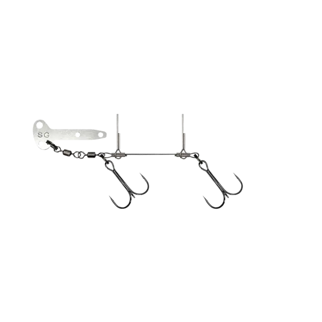 Savage Gear Pro Peg Blade Rig Large #2x2 23kg 0,78mm 2-pack 10cm 