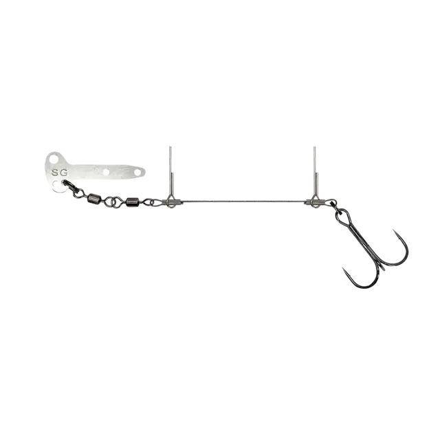 Savage Gear Pro Peg Blade Rig Large #1/0 23kg 0,78mm 2-delt 10cm 
