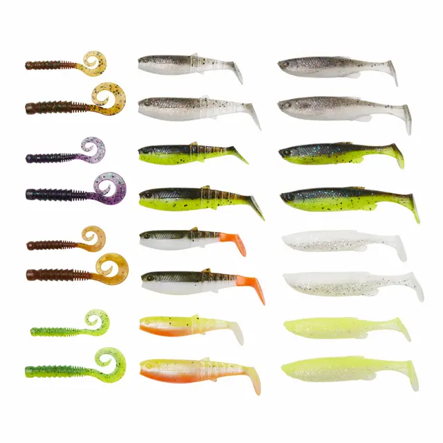 Savage Gear Perch Academy Kit Mixed Colors 32-pack 