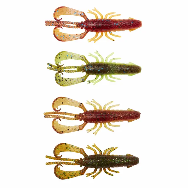Savage Gear Reaction Crayfish Kit 7,3cm Mixed Colors 25-pack 