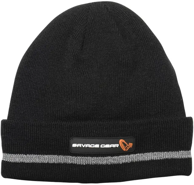 Savage Gear Reflex Beanie Black/Reflex, One Size 