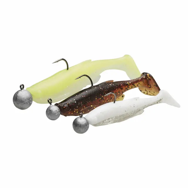 Savage Gear Fat Minnow T-Tail Kit Mixed Colors 36-pack 