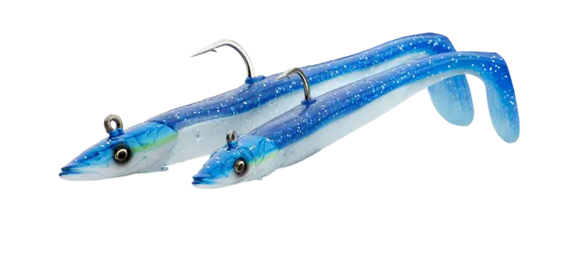 Savage Gear Sandeel V2 18cm 86g Blue Pearl Silver 