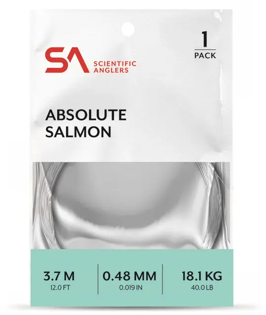SA Absolute Salmon Leader 9' 0,28 mm 