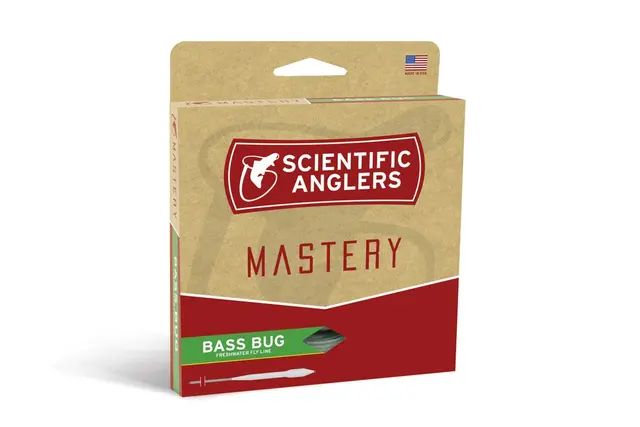 SA Mastery Bass Bug Taper WF9 Line laget for bass fishing 
