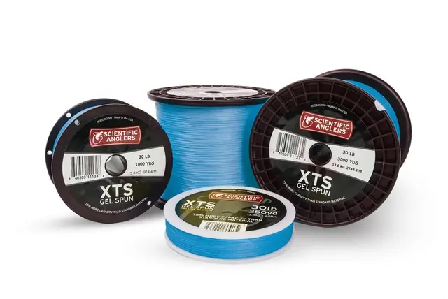 SA XTS Gel Spun Backing Blue 500yd 100lb Motstandsdyktig backing 