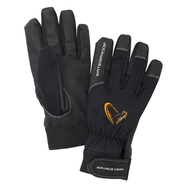 Savage Gear All Weather Glove M Black, Hanske 
