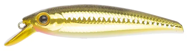 Prey Salmon Target UV Gold Digger 8,5cm Wobbler som flyter og kaster langt 