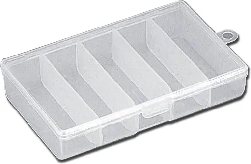 Meiho Mini Hunter slukboks 5 rom 122 x 80 x 26 mm 