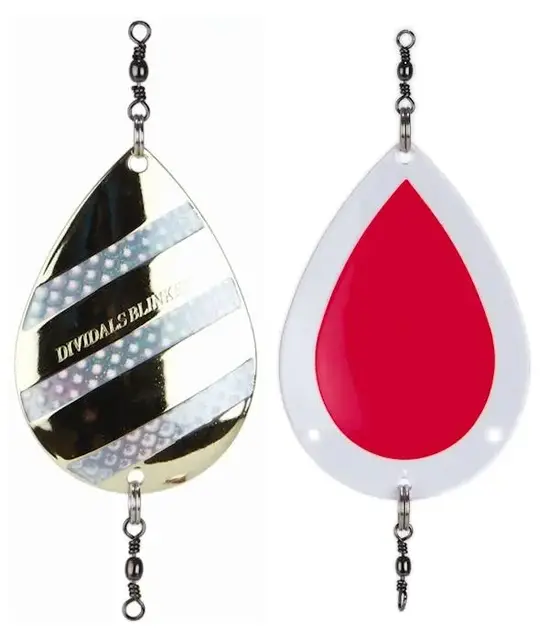 Søvik Dividalsblinken Gull 58mm 