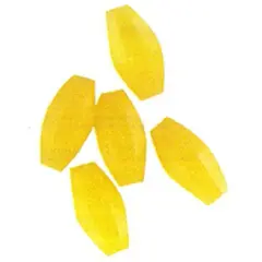S&#248;vik Luminous Beads 10mm Yellow Pakke &#225; 10 stk